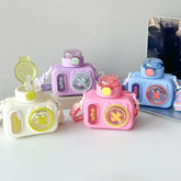 Cute Camera Shape Kids Water Bottle with Strap | Fun & Portable